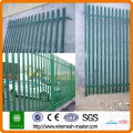 Feito em China ferro de aço galvanizado palisade cercas
